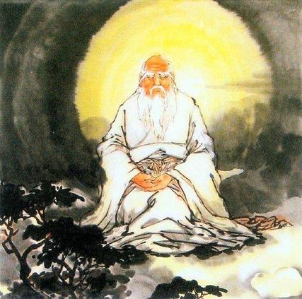Lao Tzu Meditating ~ God Dieux Spirituality