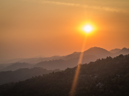 Sunset Dharamshala ~ God Dieux Photography
