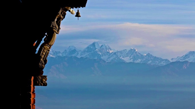 Mountains from Nagarkot Nepal ~ God Dieux Photography and Spiritual Blog