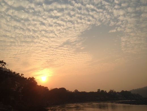 The Ganges from Rishikesh ~ by God Dieux